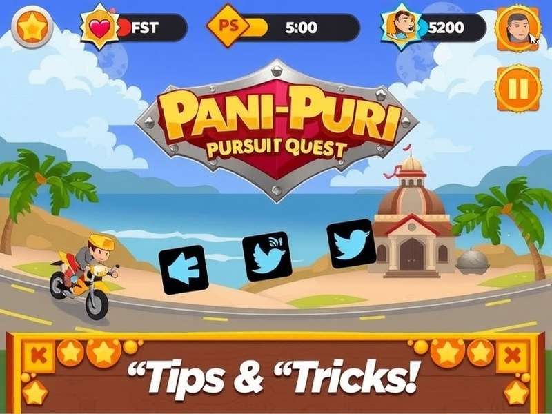 Pani Puri Pursuit Quest Gameplay Screenshot